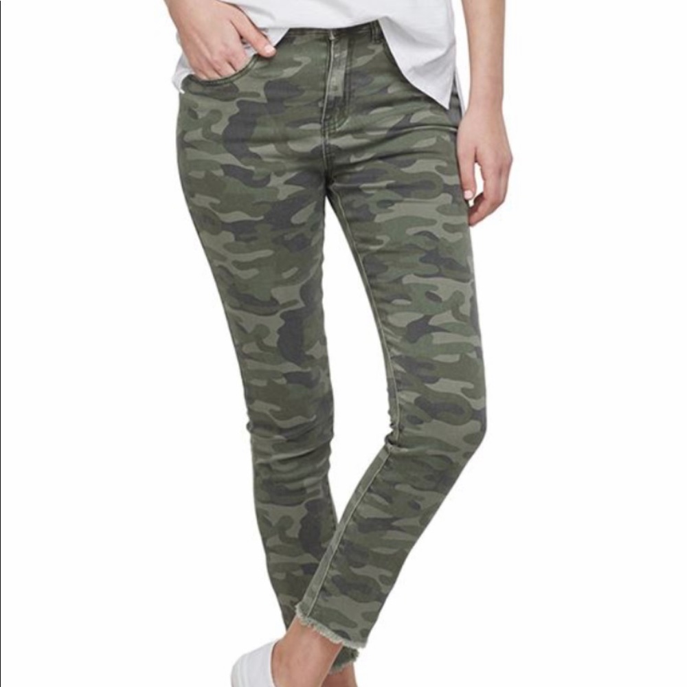Mud Pie camo jeans